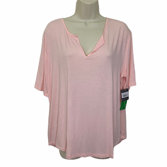 Eddie Bauer Petal Pink  Eco Vero Soft Tee Shirt Women’s Brand New - Picture 1 of 15